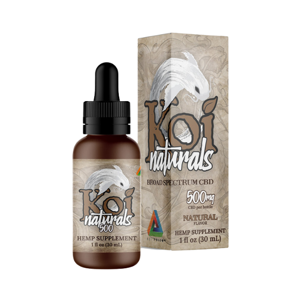 Koi CBD Broad Spectrum Tincture*** / Natural / 500mg